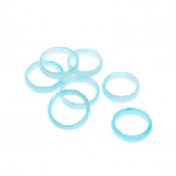 Подставка под шар голубой агат 2,2-2,5 см