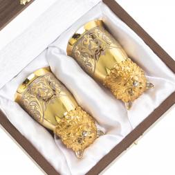 Стопки перевертыши "Волк" 70 мл 2 шт Златоуст