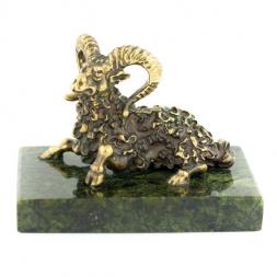 Сувенир статуэтка знак зодиака &amp;quot;Овен&amp;quot; бронза камень