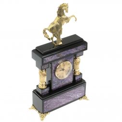 Часы "Конь с попоной" из чароита