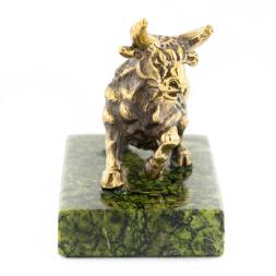 Сувенир статуэтка знак зодиака &amp;quot;Телец&amp;quot; бронза камень