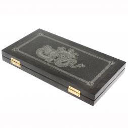 Каменные нарды "Дракон" из габбро-диабаза