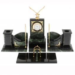 Письменный набор "Горный орел" шабровский змеевик