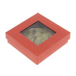 Зеркало круглое из камня желтый апатит цвет серебро