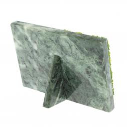 Настольное панно "Исаакиевский собор" из змеевика 14х9х4,5 см