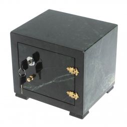 Сейф малый из змеевика 19х16х17 см