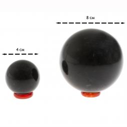 Подставка под шар красный агат 2,2-2,5 см