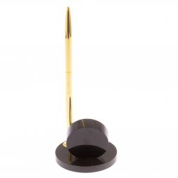 Часы настольные с ручкой камень малахит