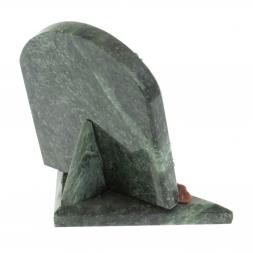 Сувенир арка "Набережная" из змеевика 13х6,5х10 см