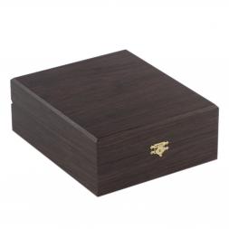 Лупа на подставке из малахита в подарочной коробке