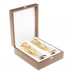 Набор бокалов "Свадебный" Златоуст