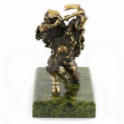 Сувенир статуэтка знак зодиака &amp;quot;Стрелец&amp;quot; бронза камень