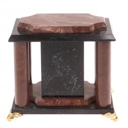 Часы из лемезита 17х12х17 см