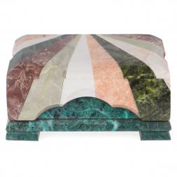 Шкатулка с мозаикой 17,5х11х8 см