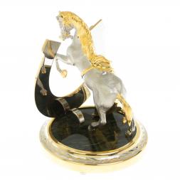 Сувенир "Подкова на удачу" нефрит Златоуст