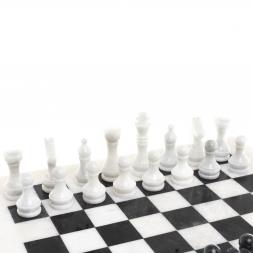 Шахматы "Классические" доска 38х38 см камень мрамор