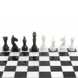 Шахматы "Классические" доска 38х38 см камень мрамор