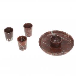 Водочный набор из камня креноид