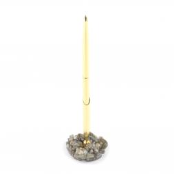 Ручка металлическая на подставке из лабрадора