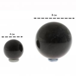 Подставка под шар серый агат 2,2-2,5 см