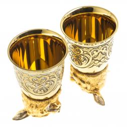 Стопки перевертыши "Рысь" 70 мл 2 шт Златоуст