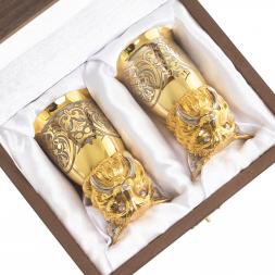 Стопки перевертыши "Рысь" 70 мл 2 шт Златоуст